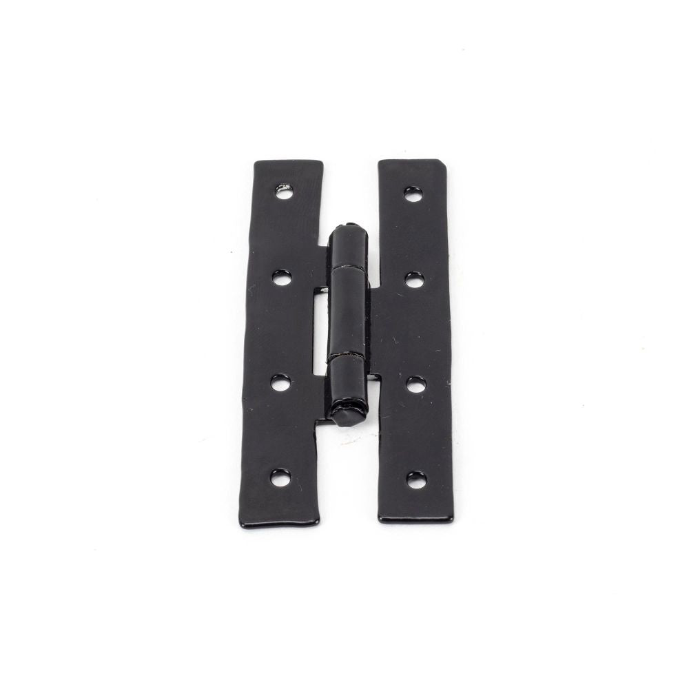 This is an image showing From The Anvil - Black 3 1/4" H Hinge (pair) available from trade door handles, quick delivery and discounted prices