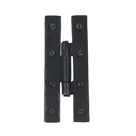 This is an image showing From The Anvil - Black 3 1/4" H Hinge (pair) available from trade door handles, quick delivery and discounted prices