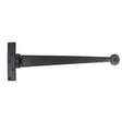 This is an image showing From The Anvil - Black 15" Penny End T Hinge (pair) available from trade door handles, quick delivery and discounted prices