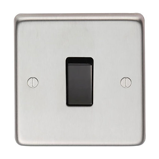 This is an image showing From The Anvil - SSS Single 10 Amp Switch available from trade door handles, quick delivery and discounted prices