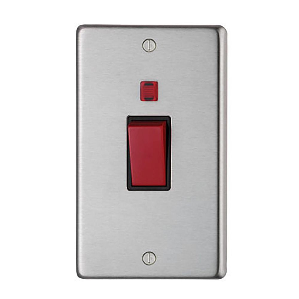 This is an image showing From The Anvil - SSS Double Plate Cooker Switch available from trade door handles, quick delivery and discounted prices