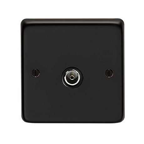 This is an image showing From The Anvil - MB Single TV Socket available from trade door handles, quick delivery and discounted prices