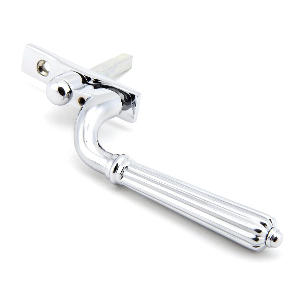 This is an image showing From The Anvil - Polished Chrome Hinton Espag - LH available from trade door handles, quick delivery and discounted prices