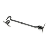 This is an image showing From The Anvil - External Beeswax 10" Forged Cabin Hook available from trade door handles, quick delivery and discounted prices