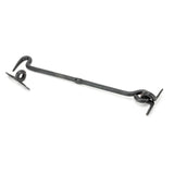 This is an image showing From The Anvil - External Beeswax 12" Forged Cabin Hook available from trade door handles, quick delivery and discounted prices