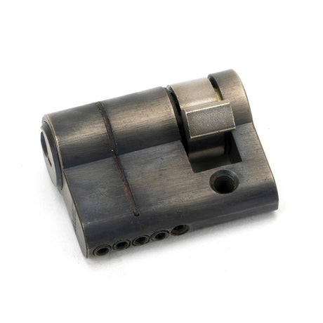 This is an image showing From The Anvil - Pewter 30/10 5pin Single Cylinder available from trade door handles, quick delivery and discounted prices