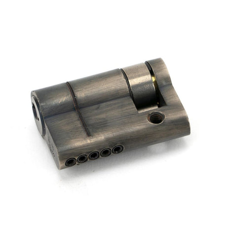 This is an image showing From The Anvil - Pewter 35/10 5pin Single Cylinder available from trade door handles, quick delivery and discounted prices
