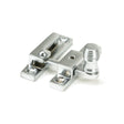 High quality image of From The Anvil - Satin Chrome Beehive Quadrant Fastener - Narrow | Sku. 45996 | Trade Door Handles, Kendal.