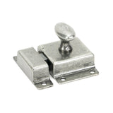 This is an image showing From The Anvil - Pewter Cabinet Latch available from trade door handles, quick delivery and discounted prices