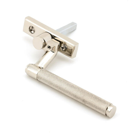 This is an image showing From The Anvil - Polished Nickel Brompton Espag - LH available from trade door handles, quick delivery and discounted prices