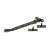 This is an image showing From The Anvil - Black 8" Brompton Stay available from trade door handles, quick delivery and discounted prices