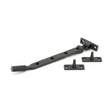 This is an image showing From The Anvil - Matt Black 8" Brompton Stay available from trade door handles, quick delivery and discounted prices