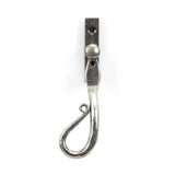 This is an image showing From The Anvil - Pewter 16mm Shepherd's Crook Espag - LH available from trade door handles, quick delivery and discounted prices