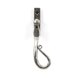 This is an image showing From The Anvil - Pewter 16mm Shepherd's Crook Espag - RH available from trade door handles, quick delivery and discounted prices