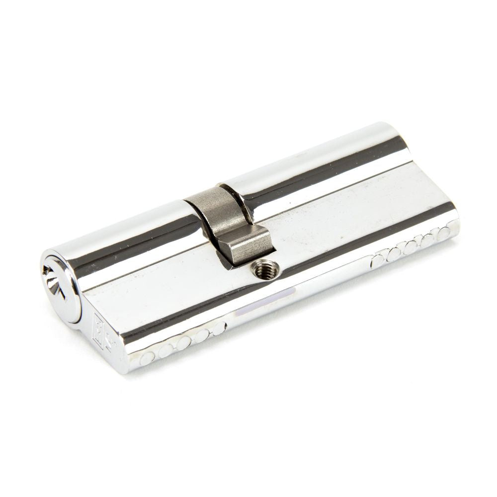 This is an image showing From The Anvil - Polished Chrome 35/45 5pin Euro Cylinder KA available from trade door handles, quick delivery and discounted prices