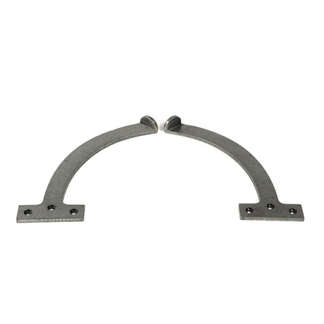 This is an image showing From The Anvil - Pewter 8.5" Quadrant Stay (Pair) available from trade door handles, quick delivery and discounted prices