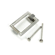 High quality image of From The Anvil - Satin Marine SS (316) Brompton Door Knocker | Sku. 46653 | Trade Door Handles, Kendal.