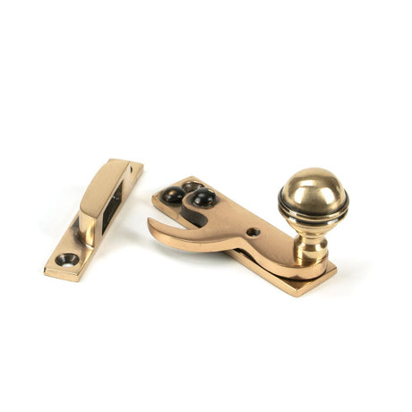 High quality image of From The Anvil - Polished Bronze Prestbury Sash Hook Fastener | Sku. 46729 | Trade Door Handles, Kendal.