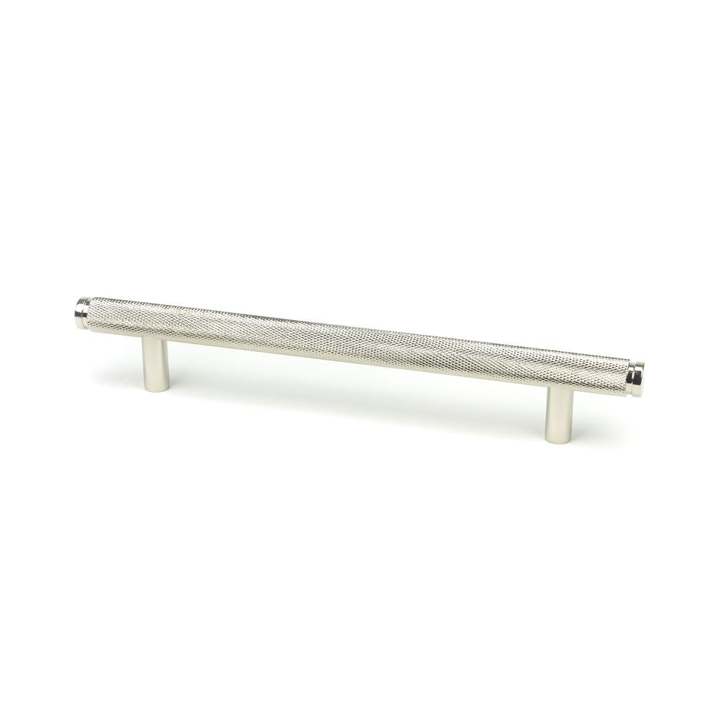High quality image of From The Anvil - Polished Nickel Full Brompton Pull Handle - Medium | Sku. 46901 | Trade Door Handles, Kendal.