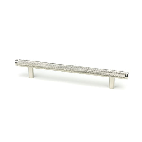High quality image of From The Anvil - Polished Nickel Full Brompton Pull Handle - Medium | Sku. 46901 | Trade Door Handles, Kendal.