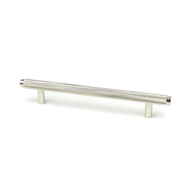 High quality image of From The Anvil - Polished Nickel Full Brompton Pull Handle - Medium | Sku. 46901 | Trade Door Handles, Kendal.