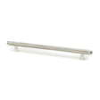 High quality image of From The Anvil - Polished Nickel Full Brompton Pull Handle - Large | Sku. 46902 | Trade Door Handles, Kendal.