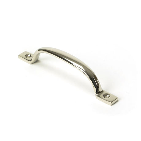 This is an image showing From The Anvil - Polished Nickel Slim Sash Pull available from trade door handles, quick delivery and discounted prices