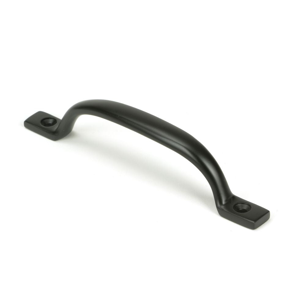 High quality image of From The Anvil - Aged Bronze Slim Sash Pull | Sku. 46957 | Trade Door Handles, Kendal.