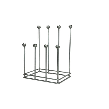 This is an image showing From The Anvil - Pewter Four Pair Boot Rack available from trade door handles, quick delivery and discounted prices