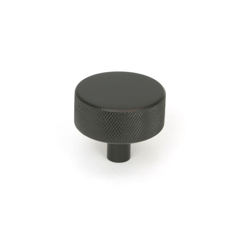 High quality image of From The Anvil - Aged Bronze Brompton Cabinet Knob - 38mm (No rose) | Sku. 47150 | Trade Door Handles, Kendal.