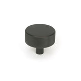 High quality image of From The Anvil - Aged Bronze Brompton Cabinet Knob - 38mm (No rose) | Sku. 47150 | Trade Door Handles, Kendal.