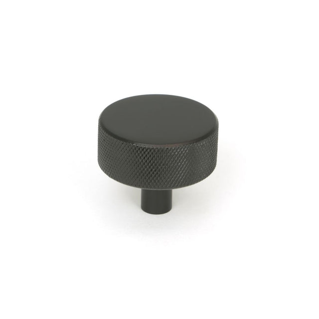High quality image of From The Anvil - Aged Bronze Brompton Cabinet Knob - 38mm (No rose) | Sku. 47150 | Trade Door Handles, Kendal.
