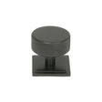 This is an image showing From The Anvil - Aged Bronze Brompton Cabinet Knob - 38mm (Square) available from trade door handles, quick delivery and discounted prices