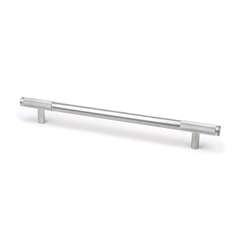 High quality image of From The Anvil - Satin Chrome Half Brompton Pull Handle - Large | Sku. 47155 | Trade Door Handles, Kendal.