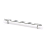 High quality image of From The Anvil - Satin Chrome Half Brompton Pull Handle - Large | Sku. 47155 | Trade Door Handles, Kendal.