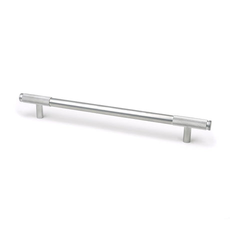 High quality image of From The Anvil - Satin Chrome Half Brompton Pull Handle - Large | Sku. 47155 | Trade Door Handles, Kendal.