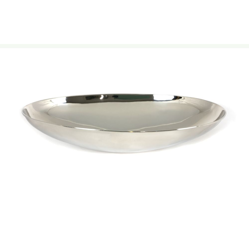 High quality image of From The Anvil - Smooth Nickel Oval Sink | Sku. 47207 | Trade Door Handles, Kendal.