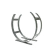High quality image of From The Anvil - Pewter Curved Log Holder - Large | Sku. 47212 | Trade Door Handles, Kendal.