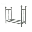 High quality image of From The Anvil - Pewter Rectangular Log Holder | Sku. 47214 | Trade Door Handles, Kendal.