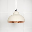 This is an image showing From The Anvil - Smooth Copper Harborne Pendant in Teasel available from trade door handles, quick delivery and discounted prices