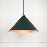 This is an image showing From The Anvil - Smooth Copper Hockley Pendant in Dingle available from trade door handles, quick delivery and discounted prices