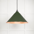 This is an image showing From The Anvil - Smooth Copper Hockley Pendant in Heath available from trade door handles, quick delivery and discounted prices