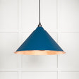 This is an image showing From The Anvil - Hammered Copper Hockley Pendant in Upstream available from trade door handles, quick delivery and discounted prices