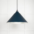 This is an image showing From The Anvil - Smooth Nickel Hockley Pendant in Dusk available from trade door handles, quick delivery and discounted prices