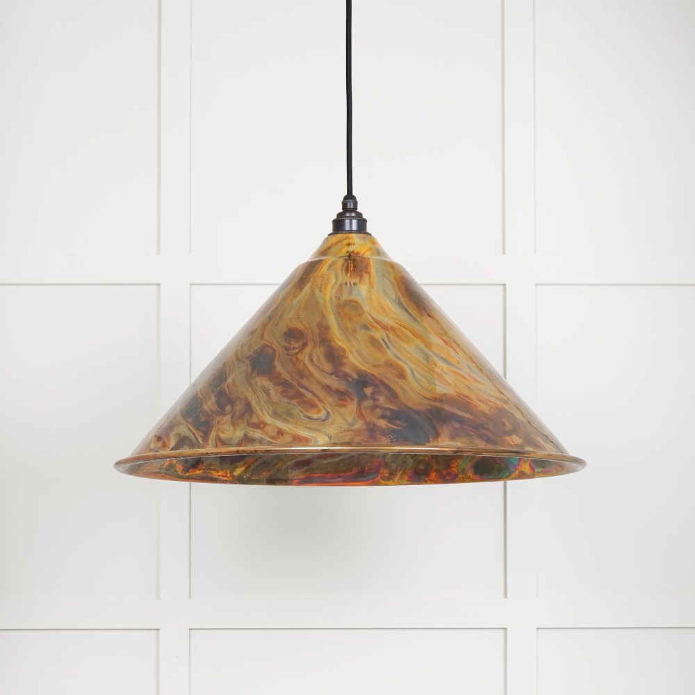 This is an image showing From The Anvil - Burnished Hockley Pendant available from trade door handles, quick delivery and discounted prices