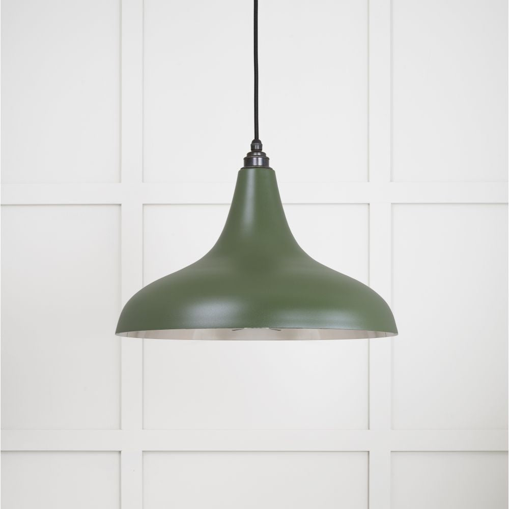This is an image showing From The Anvil - Smooth Nickel Frankley Pendant in Heath available from trade door handles, quick delivery and discounted prices