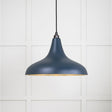 This is an image showing From The Anvil - Smooth Brass Frankley Pendant in Dusk available from trade door handles, quick delivery and discounted prices