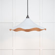 This is an image showing From The Anvil - Smooth Copper Flora Pendant in Birch available from trade door handles, quick delivery and discounted prices