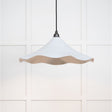 This is an image showing From The Anvil - Smooth Nickel Flora Pendant in Birch available from trade door handles, quick delivery and discounted prices