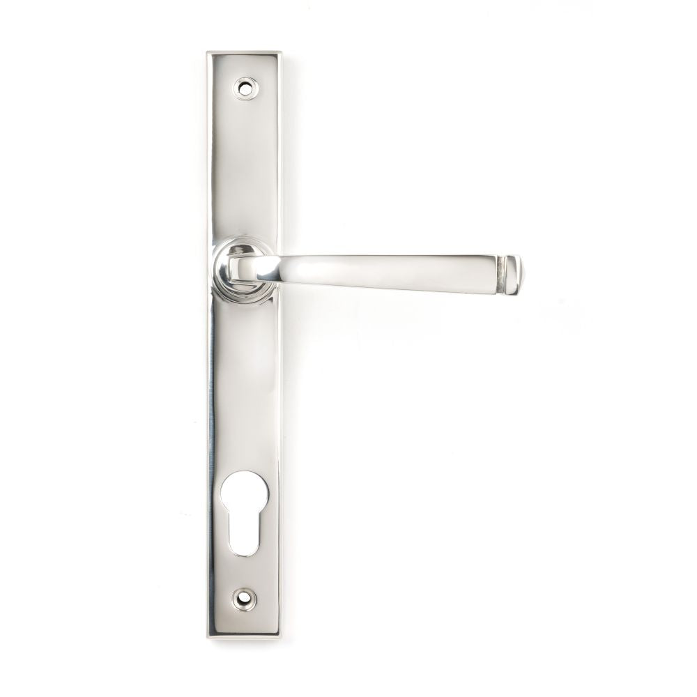 High quality image of From The Anvil - Polished Marine SS (316) Avon Slimline Lever Espag. Lock Set | Sku. 49801 | Trade Door Handles, Kendal.